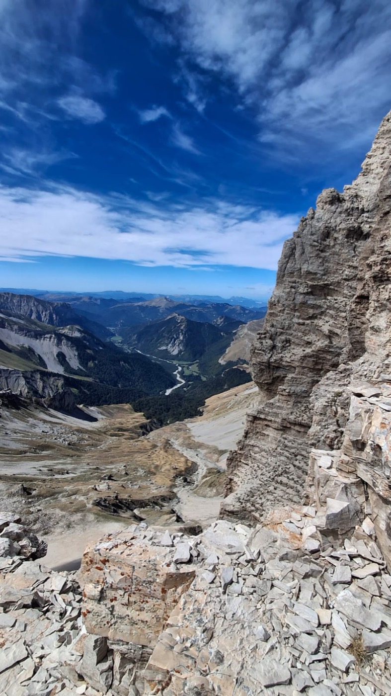 La Grande Trace Dévoluy, two days of alpi trail as a pair