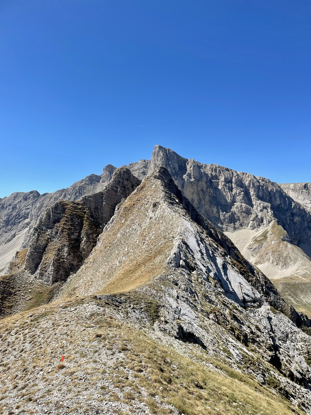 La Grande Trace Dévoluy, two days of alpi trail as a pair