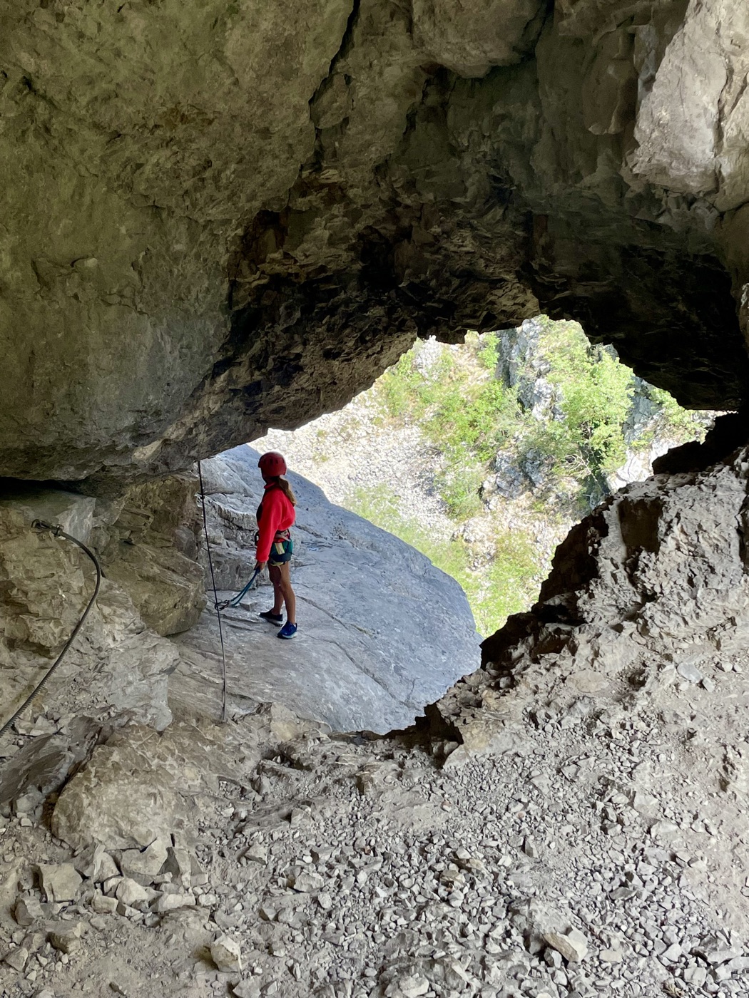 La Traversée des Beaumes, notre via ferrata en famille