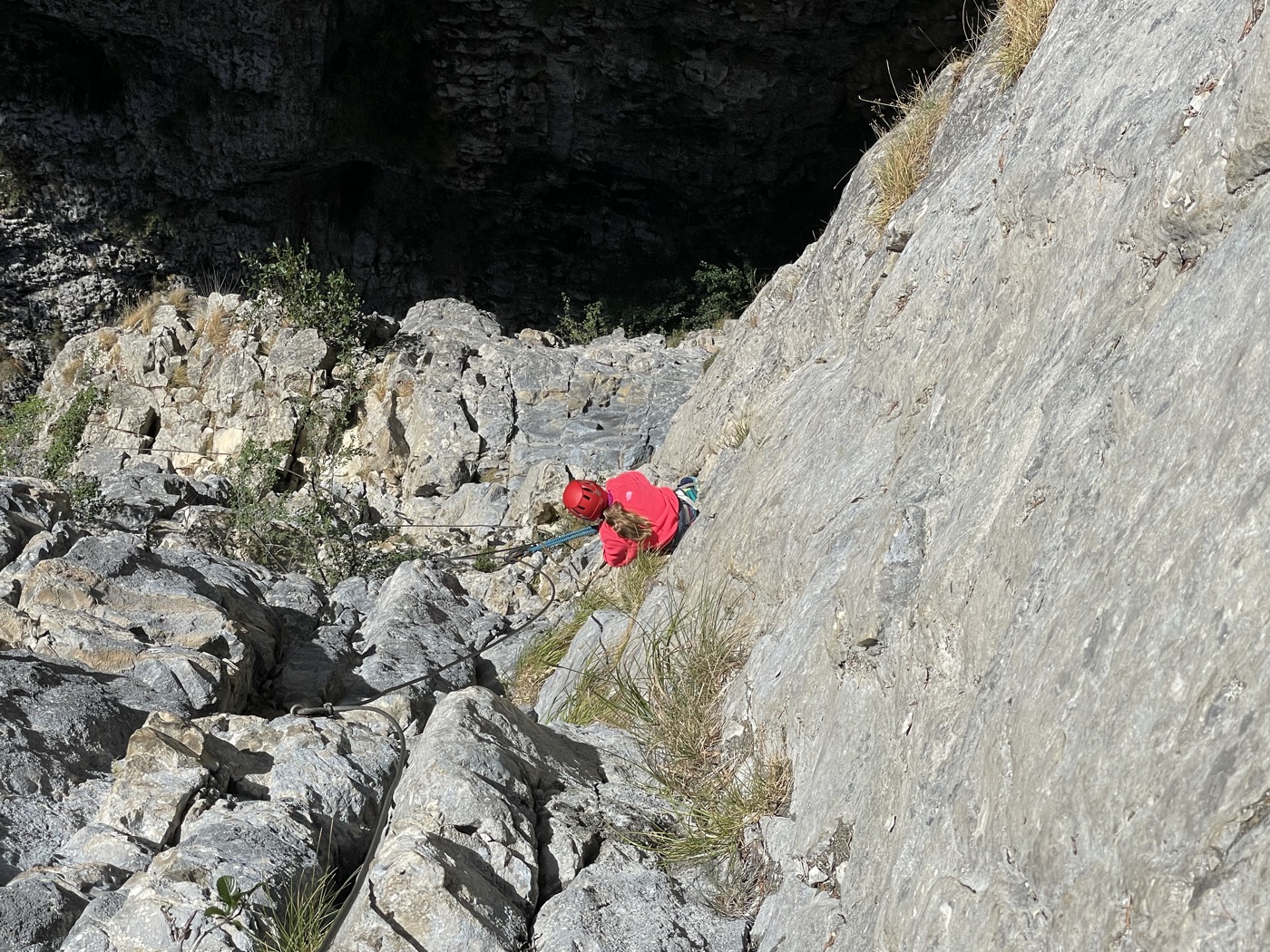La Traversée des Beaumes, notre via ferrata en famille