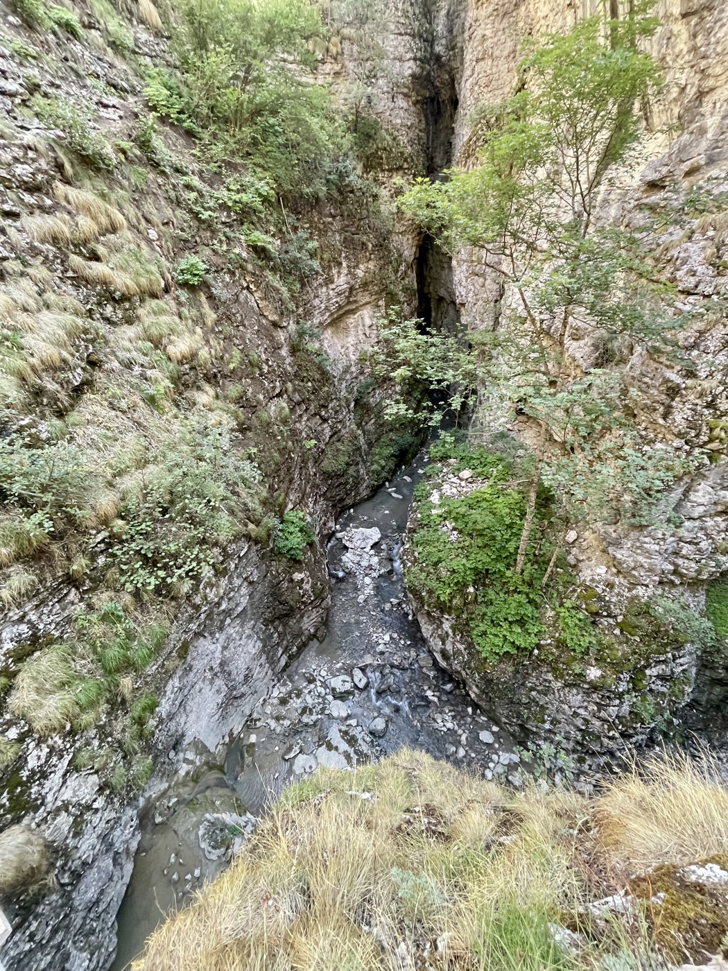 La voie Vertigo, la via ferrata engagée des Étroits